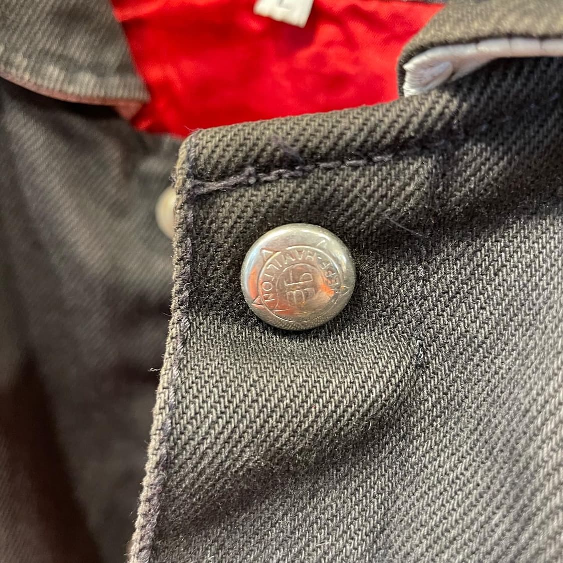 90s 제프해밀턴 미키마우스 바시티자켓 XL 상품이미지10