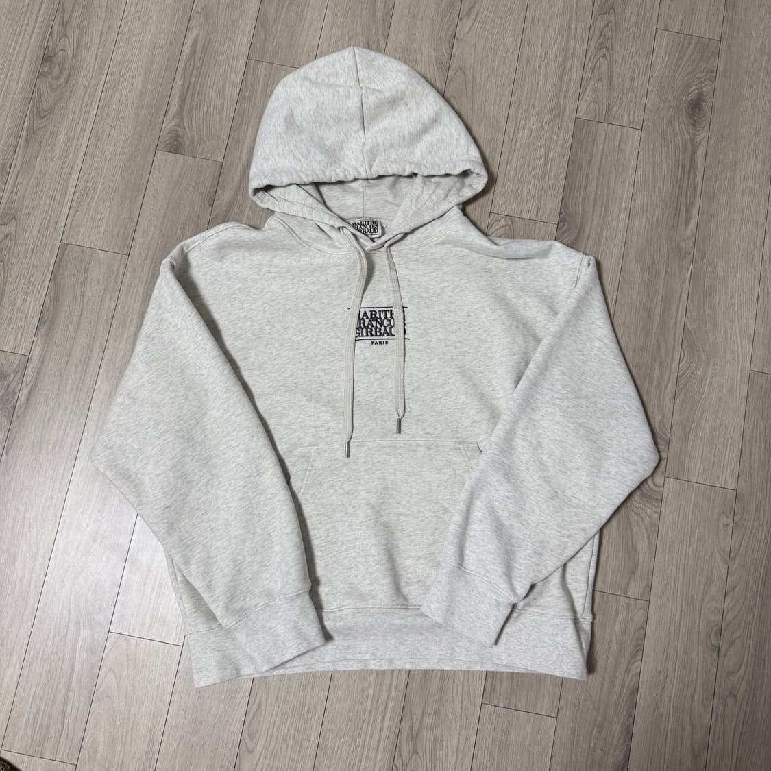 단종된 마리떼 24FW 후드티 오트밀 M  상품이미지4