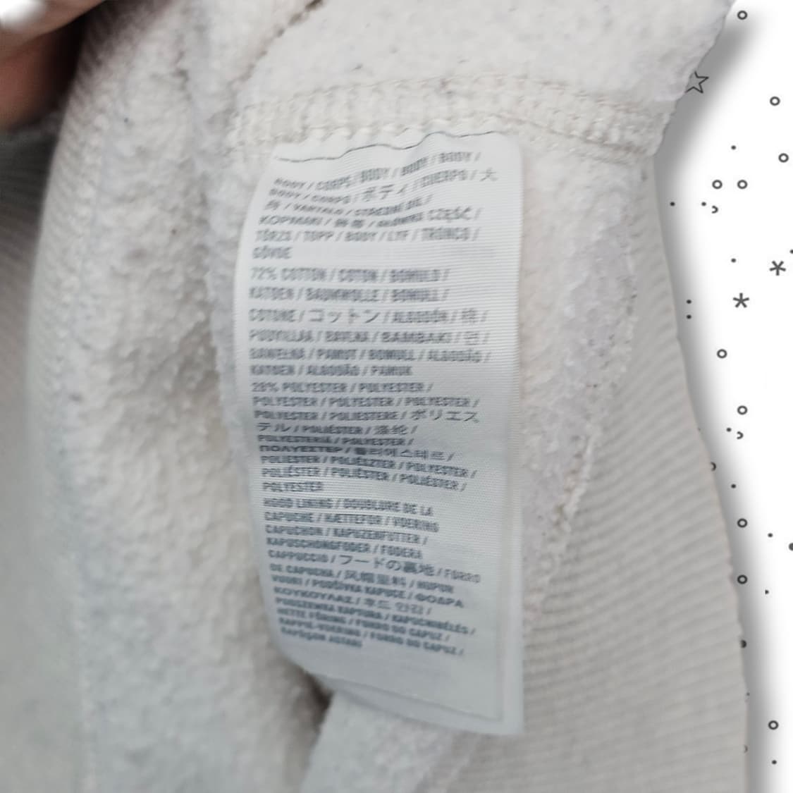 M Abecrombie 아베크롬비 크림 후드집업 상품이미지8