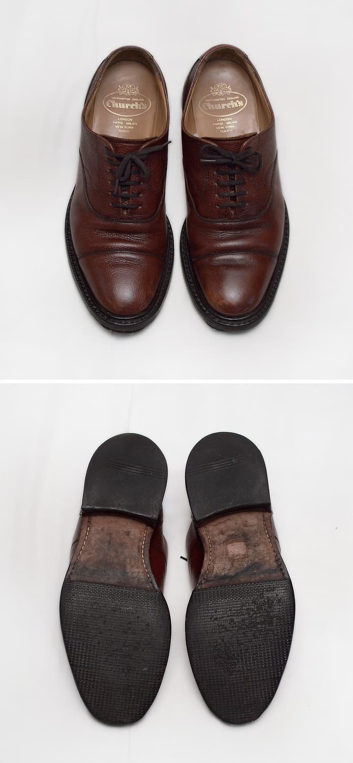 처치스 잉글랜드 베일 그레인레더 옥스퍼드 슈즈 (260-265) 상품이미지5