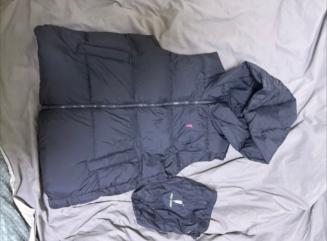 폴로 스포츠 후드 패딩조끼 / s 상품이미지1