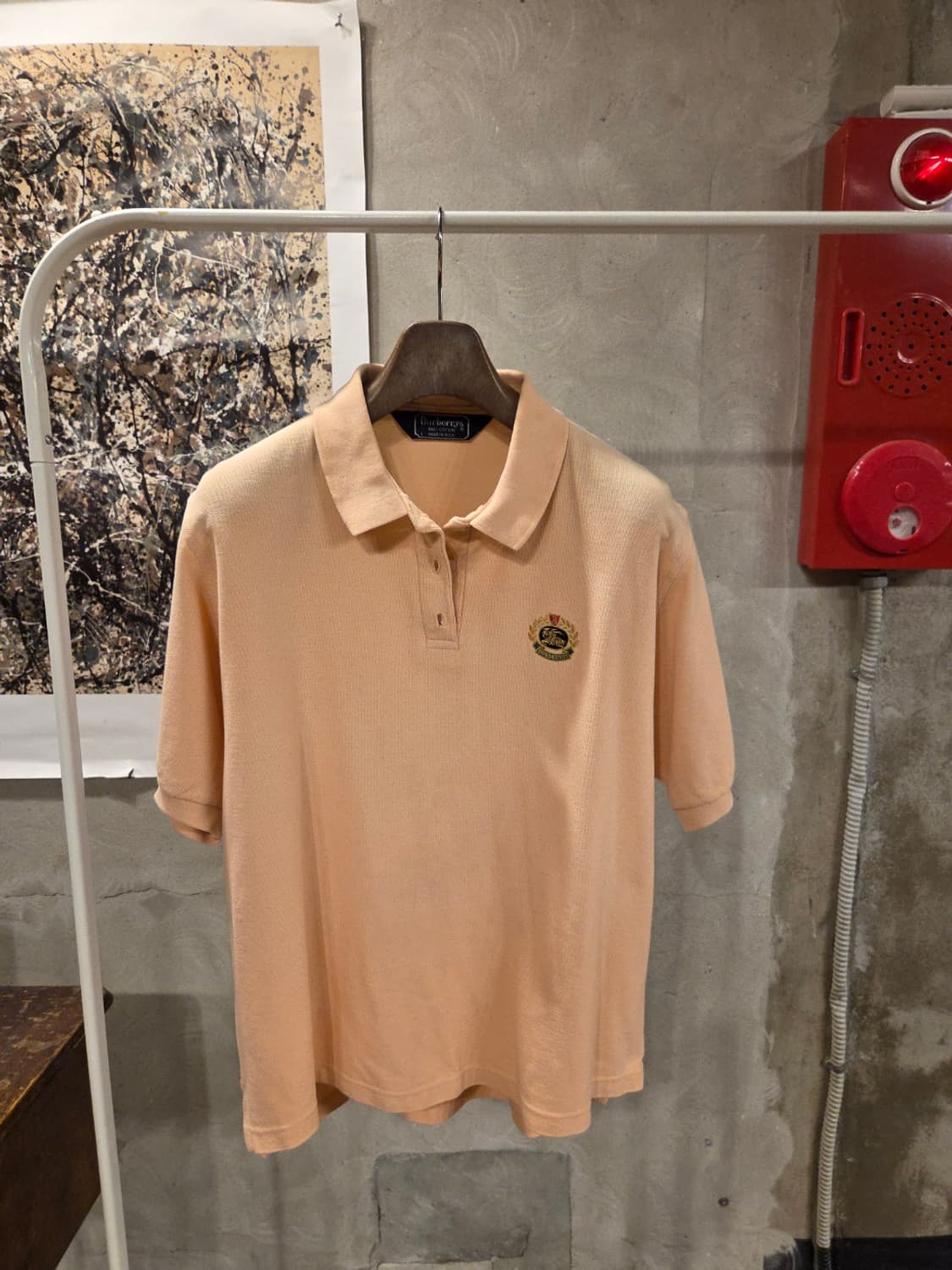 90'S 버버리 PK 티셔츠 상품이미지1