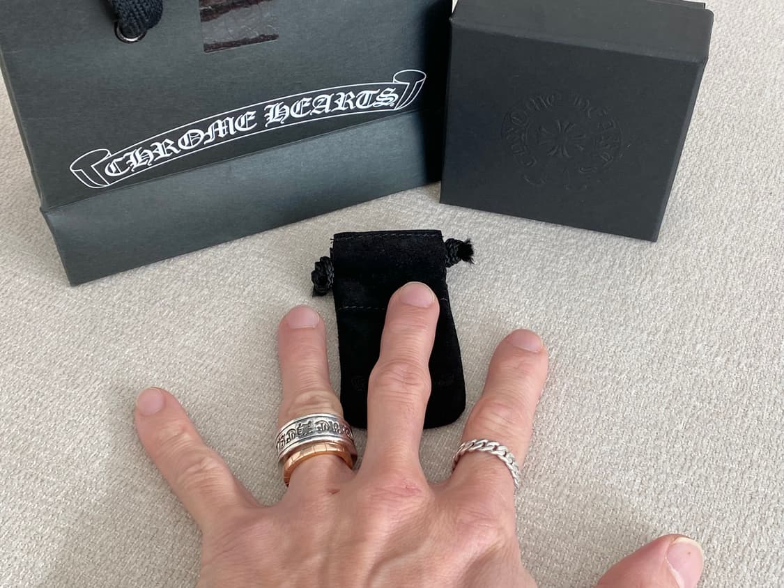 크롬하츠 스크롤 라벨링 말발굽 18호 (17~19호) 상품이미지3