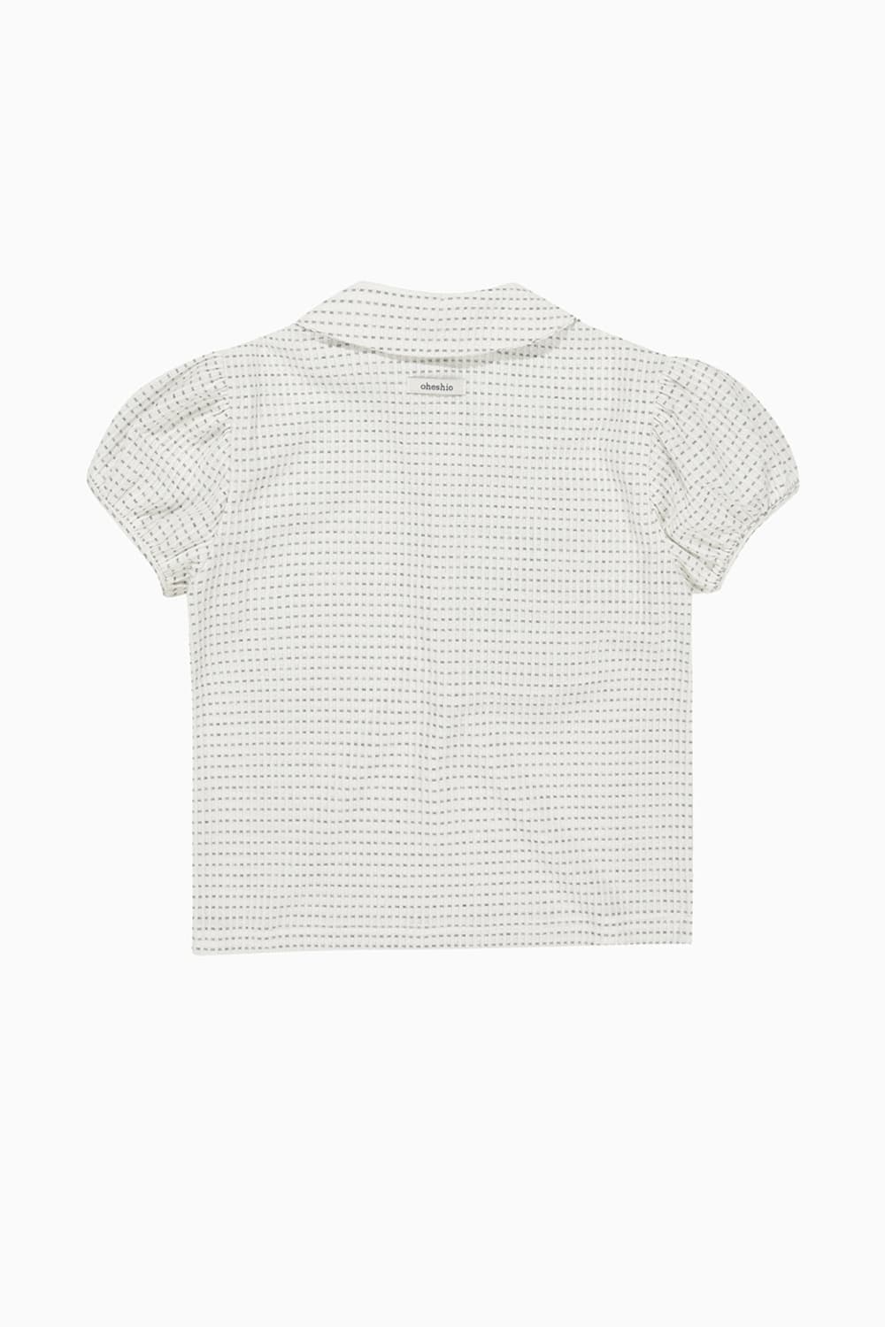 오헤시오 도트 셔링 반팔 OHESHIO DOT SHIRRING 상품이미지2