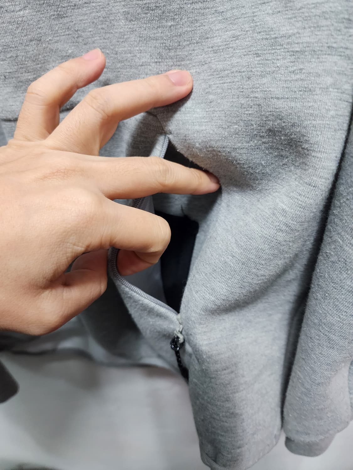 뉴에라 회색 트레이닝 세트  상품이미지4