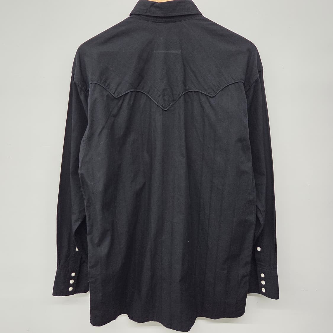 웨스턴 블랙 자수 셔츠 남방 남m 상품이미지8