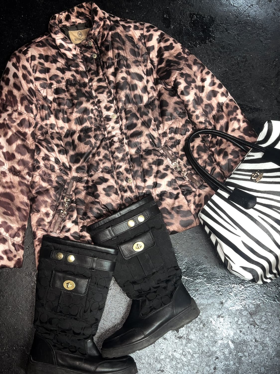 gyaru zebra bag 상품이미지2