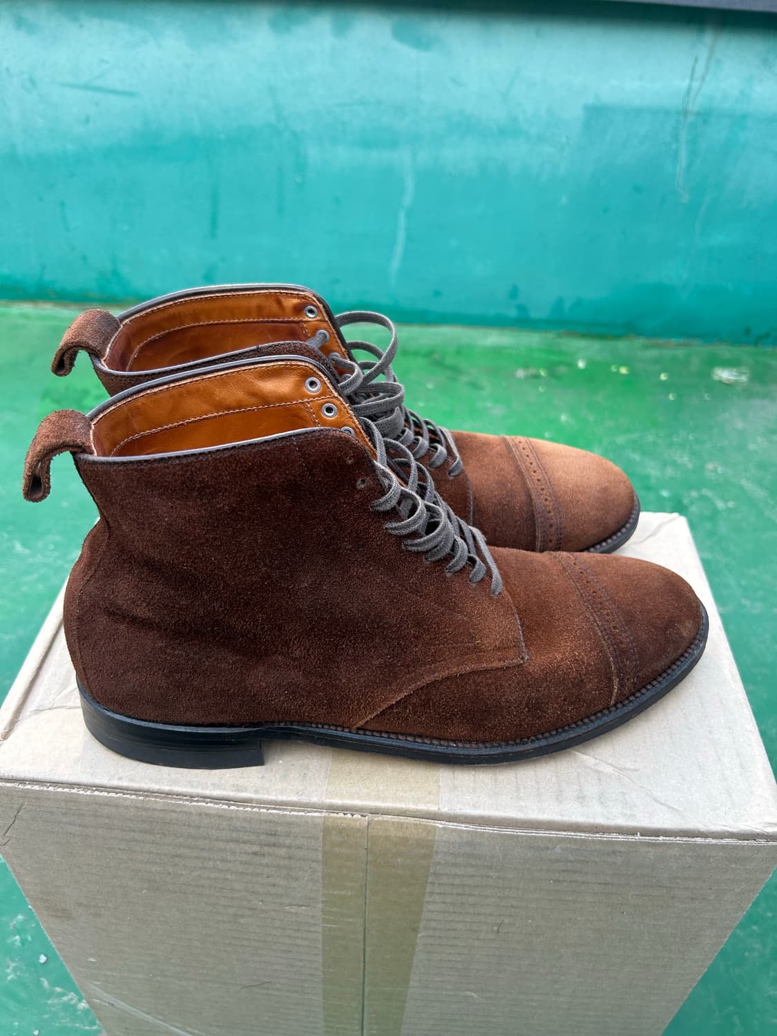 알든 스웨이드 캡토부츠 8.5d 상품이미지2