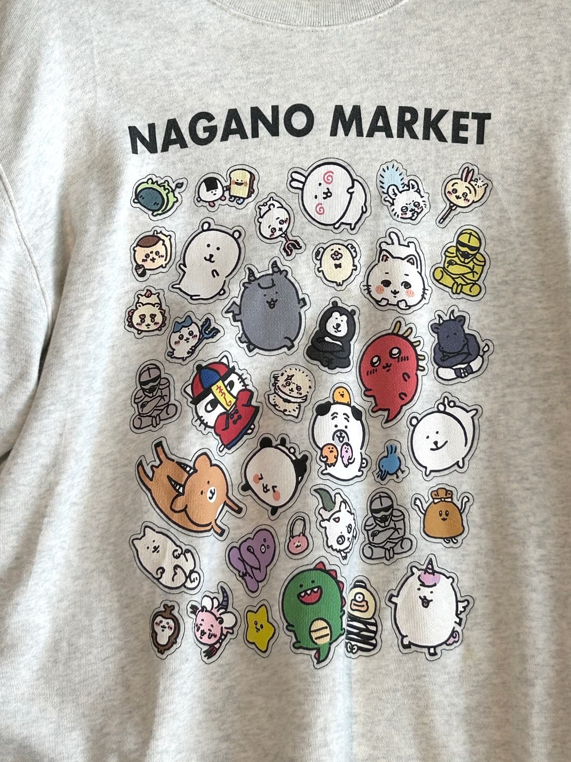 Nagano market 캐릭터 맨투맨 상품이미지3