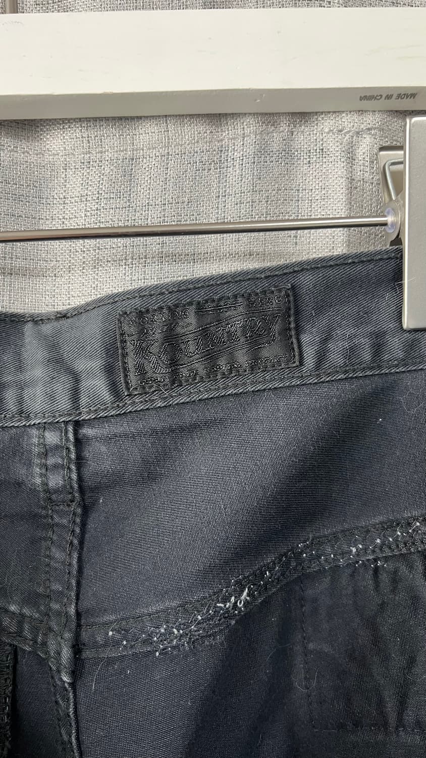 캐피탈 카츠라기 포트 배기 팬츠 블랙 4사이즈 상품이미지6