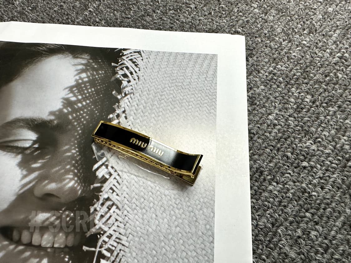 미우미우 헤어클립 (1ps) 상품이미지9