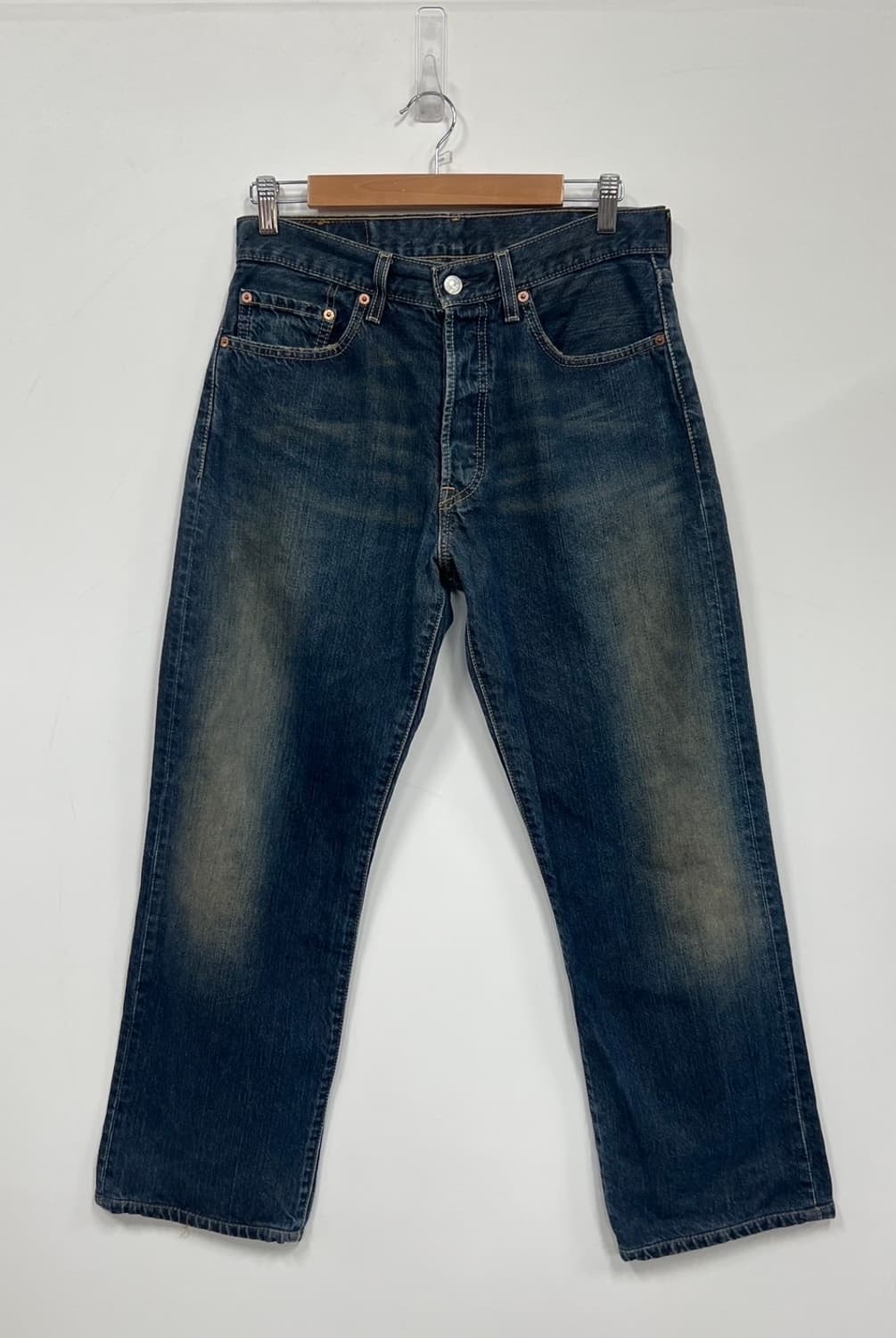 리바이스 501 버튼플라이 스트레이트 데님 팬츠 상품이미지10