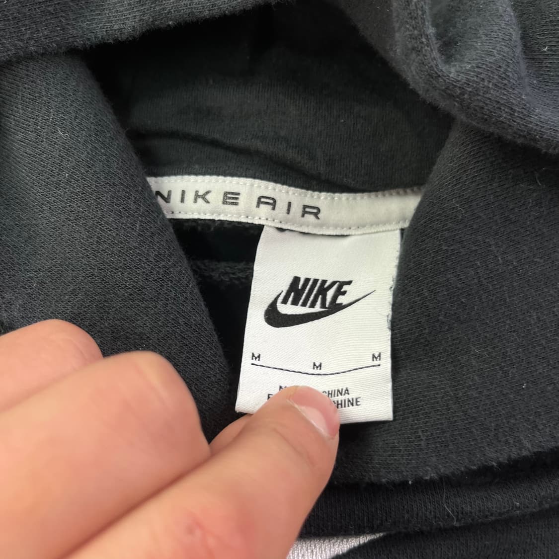 W 100 나이키 신형라벨 후드티 상품이미지3