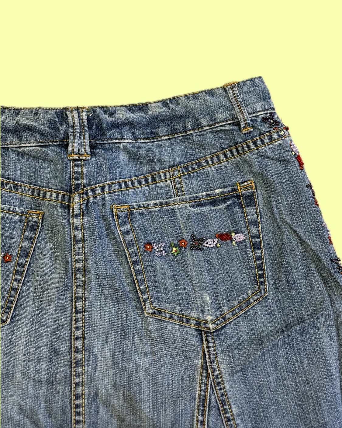 타미힐피거 데님 롱 스커트 상품이미지1