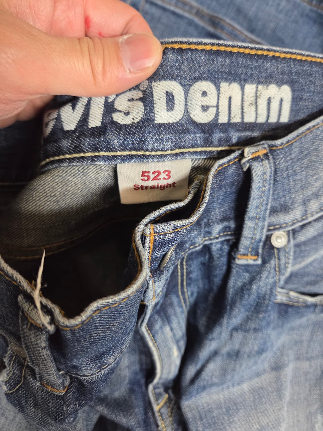 리바이스 523 스트레이트 데님팬츠 34 상품이미지4