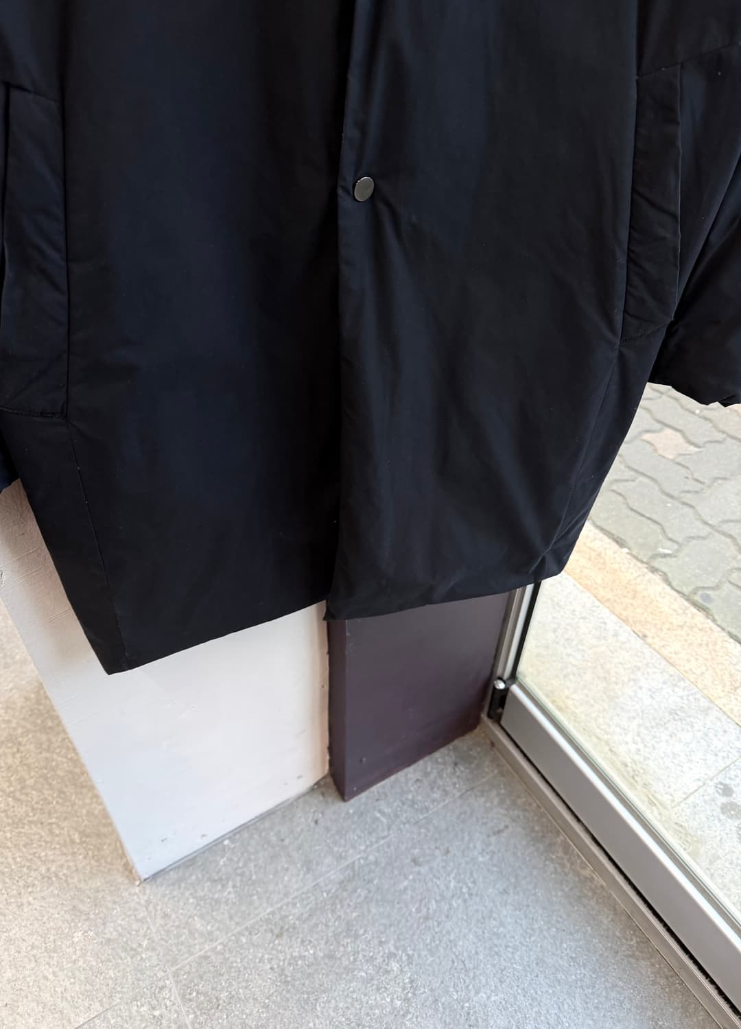 95~100/ 시스템옴므 구스다운 패딩 코트자켓 상품이미지4