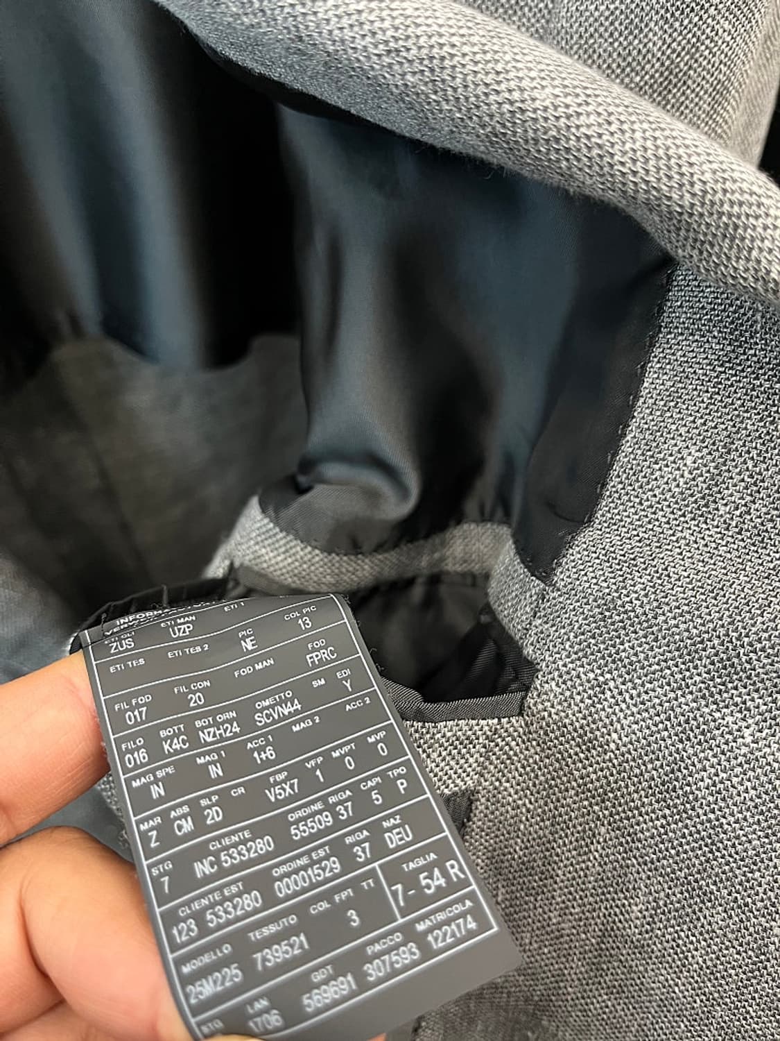 105) 에르메네질도제냐 신형 린넨자켓 상품이미지8