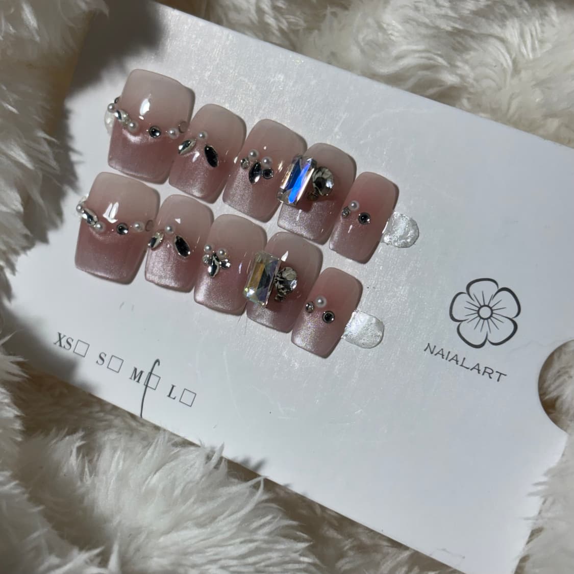 네일팁 M 사이즈 10개 일괄 상품이미지1