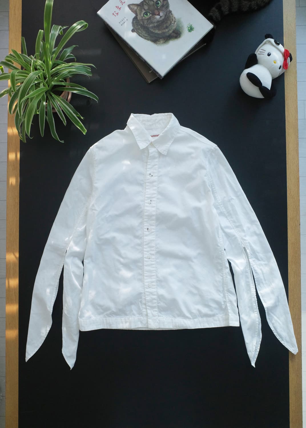 캐피탈 리본 셔츠 상품이미지2