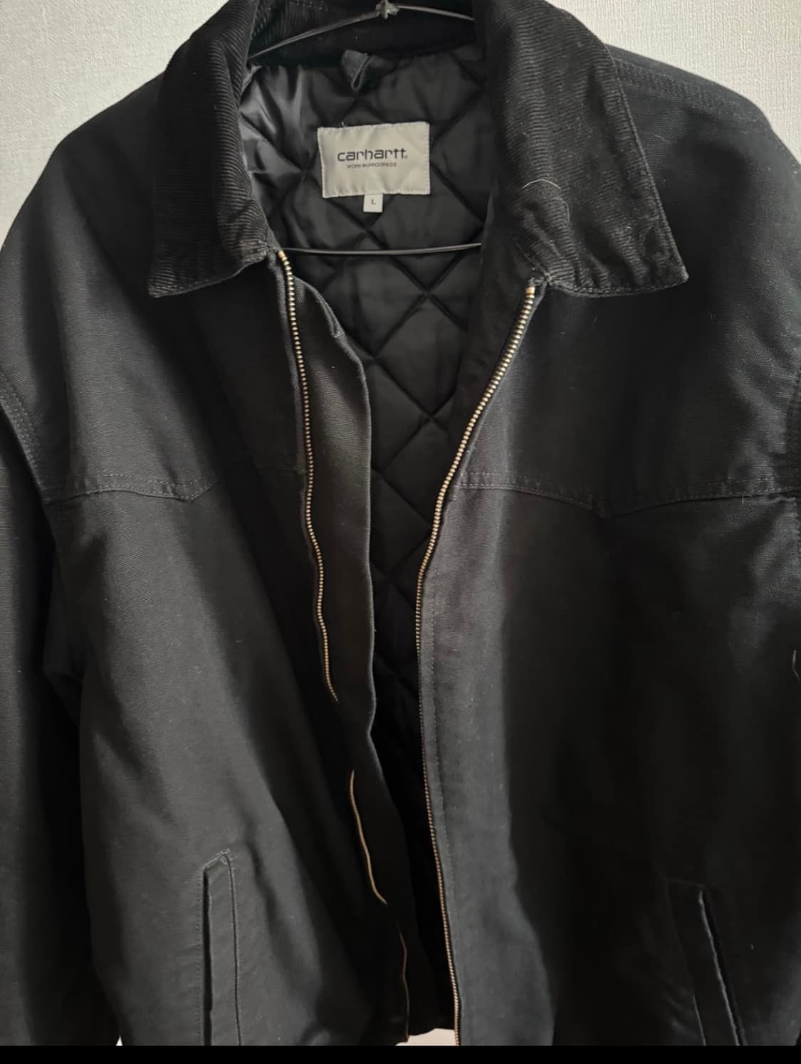 칼하트 WIP OG 산타페 자켓 블랙 L 상품이미지2