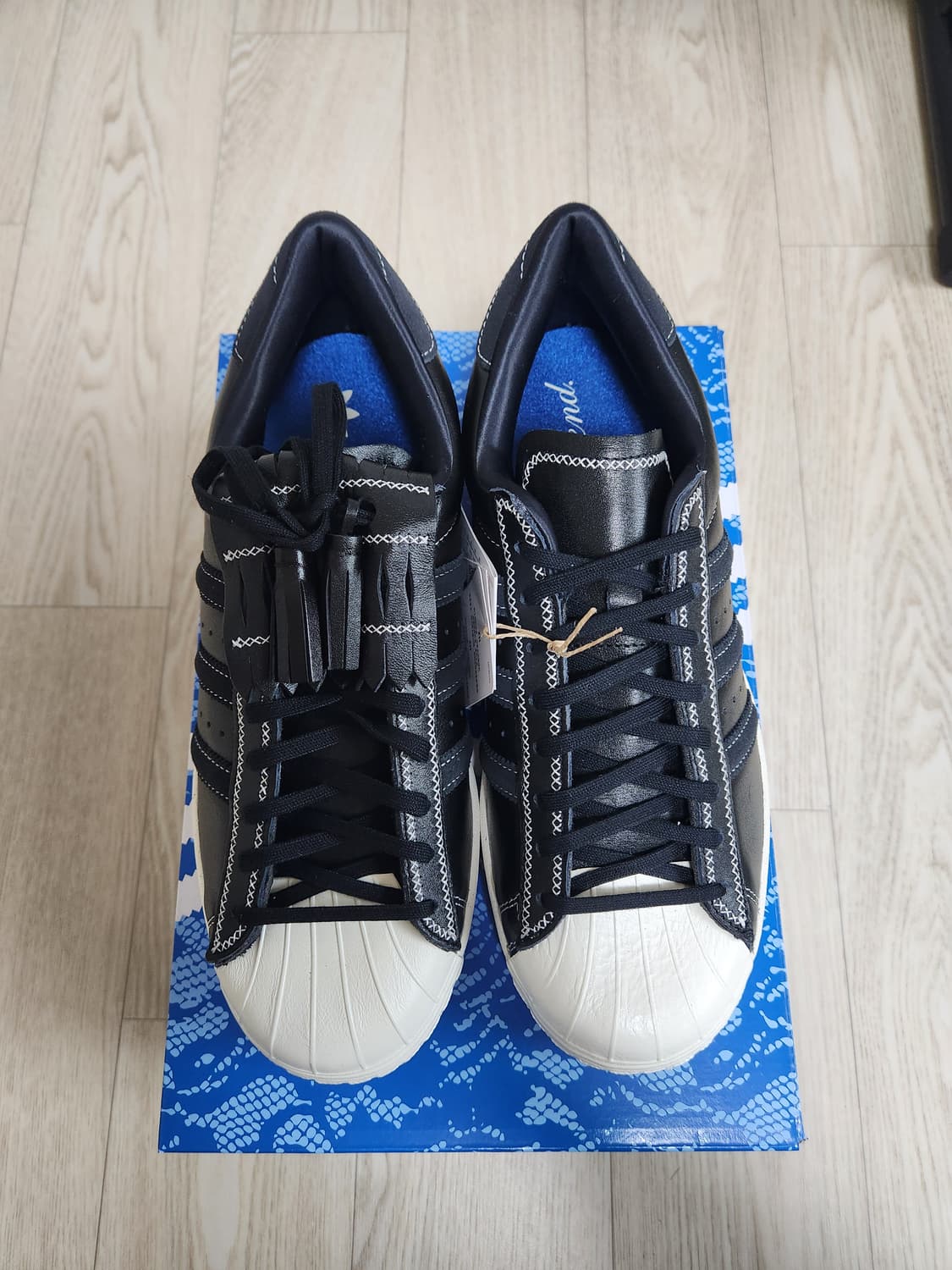 (270새제품) 아디다스 슈퍼스타 앤드 콜라보 상품이미지4