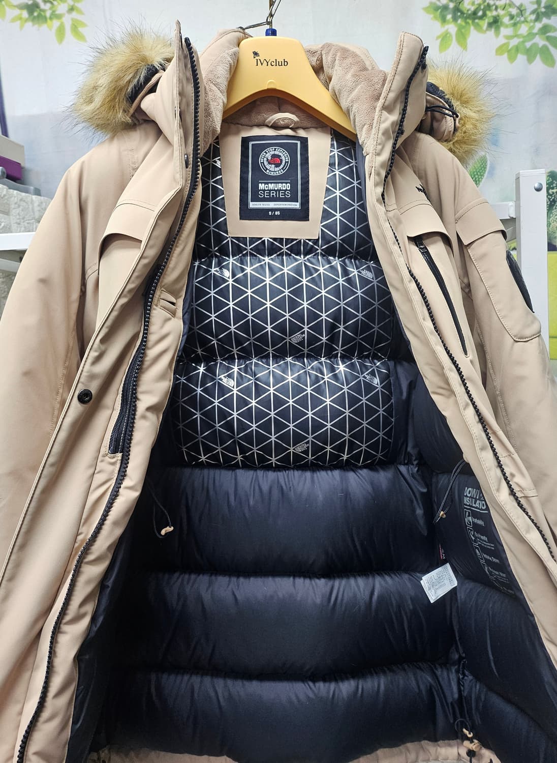 노스페이스 여성패딩 S 85 맥머도 에어2 구스다운패딩 AD19 상품이미지5