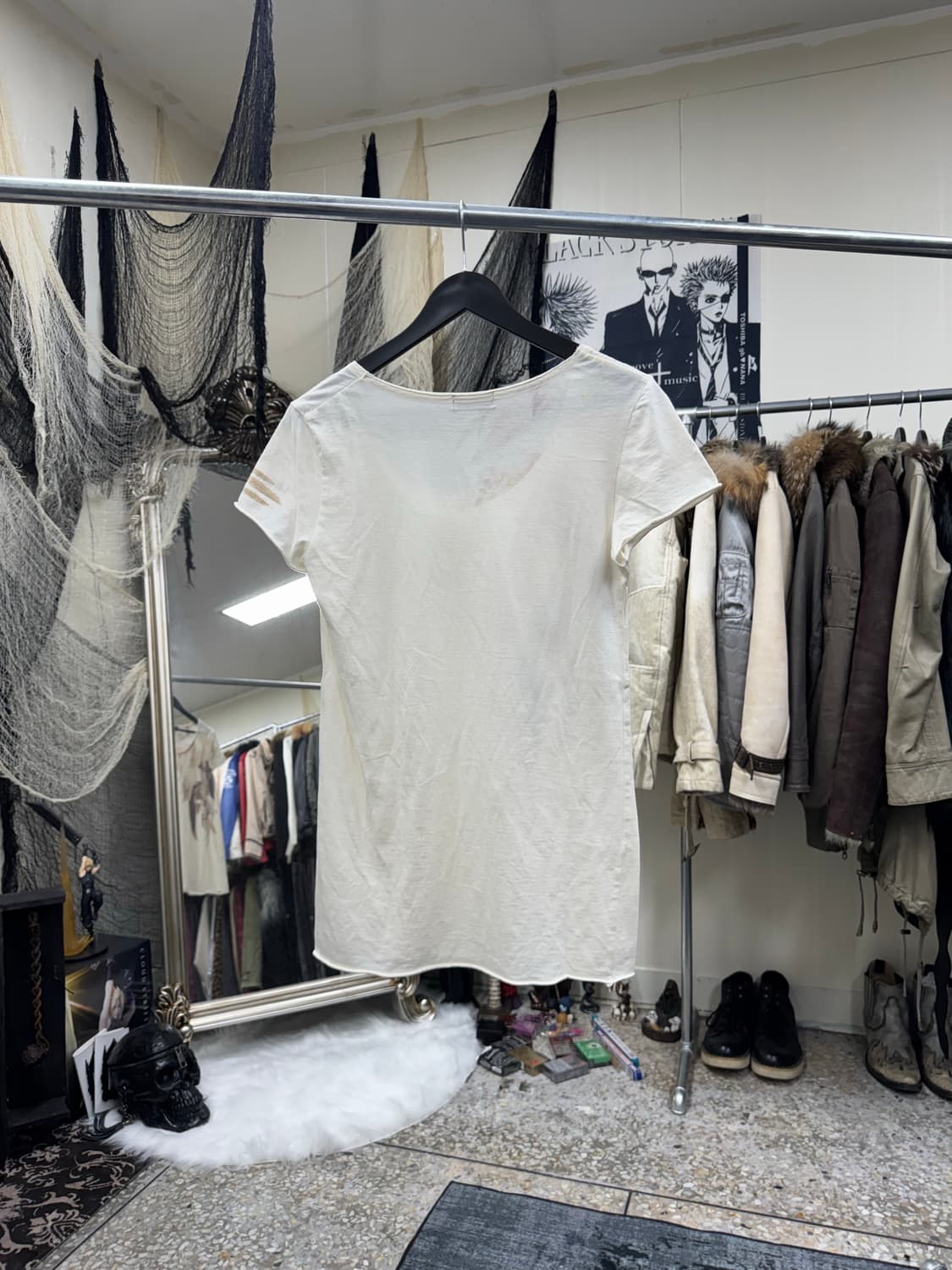 Goa 00s archive feather top 상품이미지6