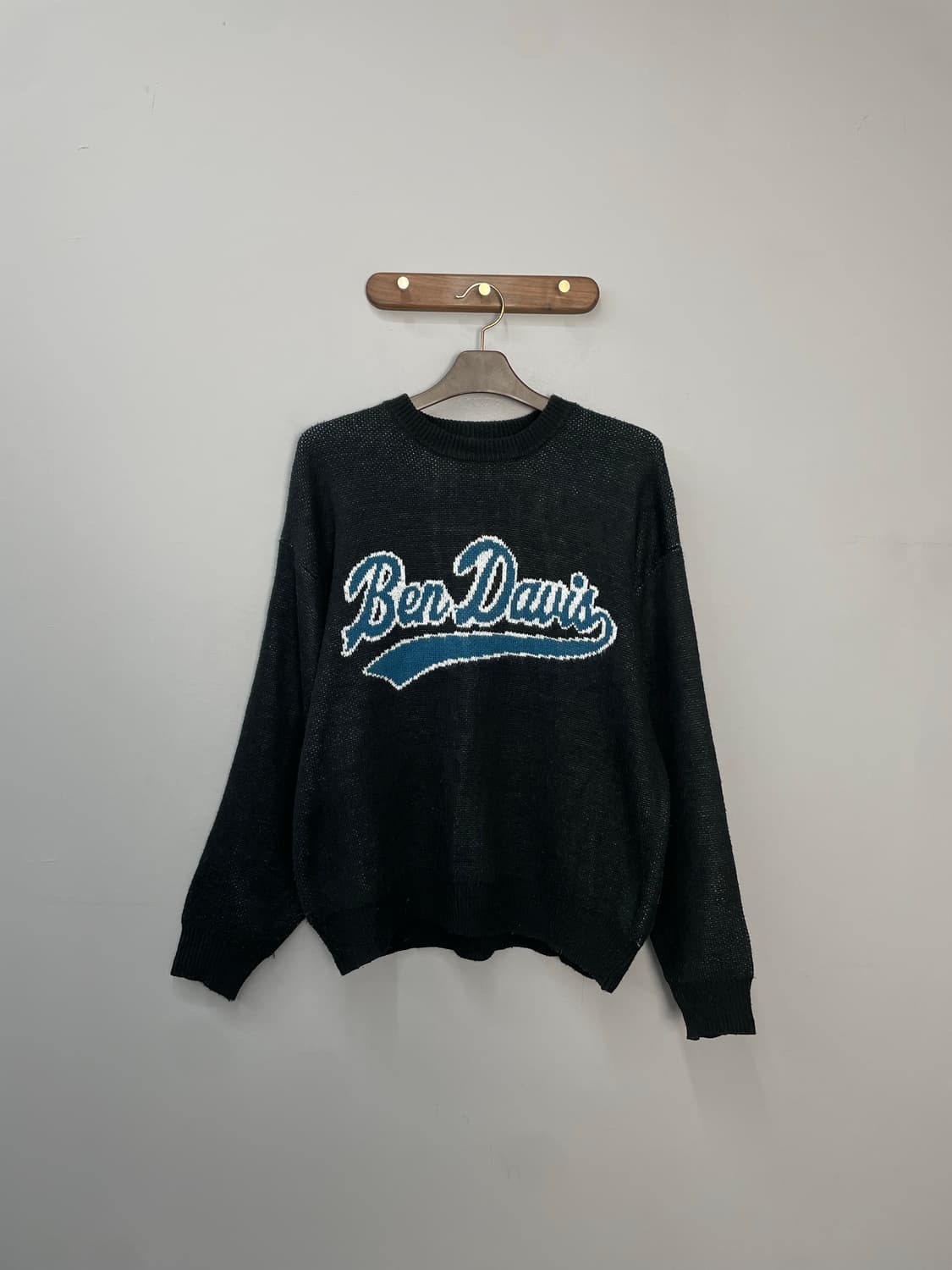 벤데이비스 화이트라벨 세미오버 니트 H1728 상품이미지2