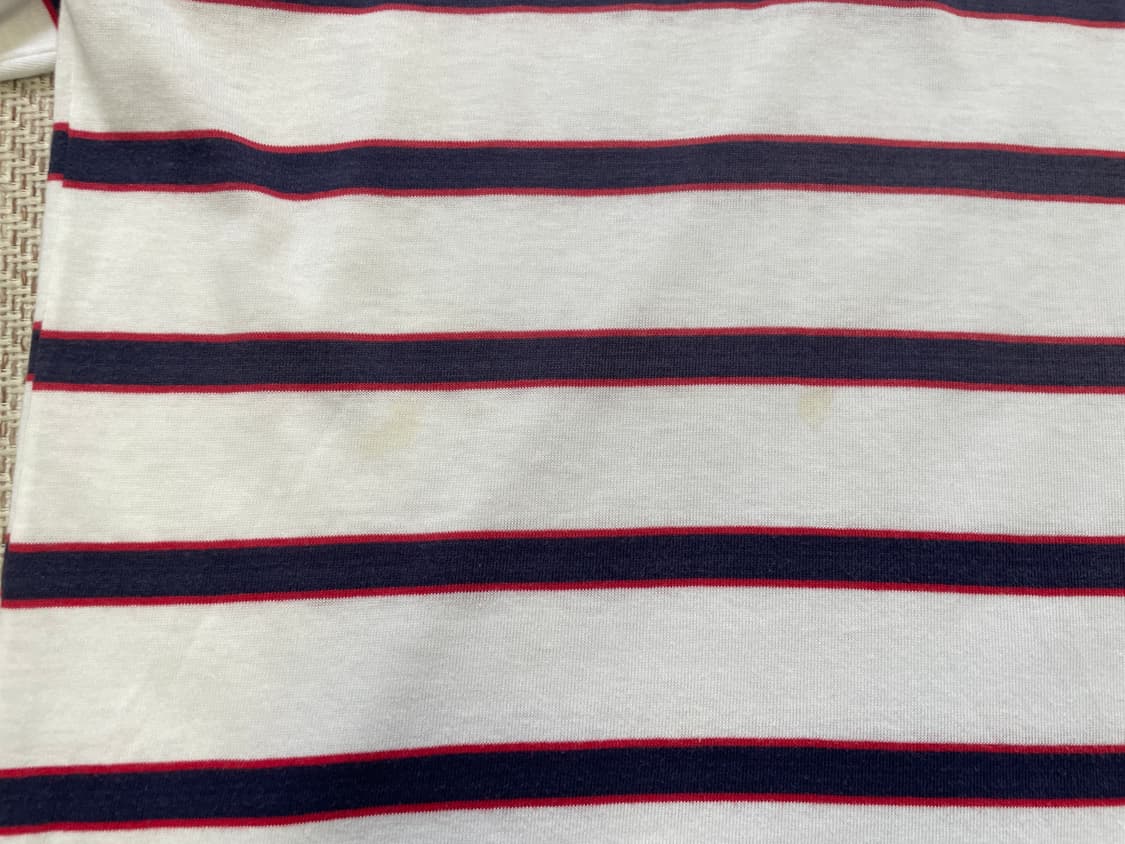 80s usa라코스테 izod lacoste 스트라이프 반팔티  상품이미지2