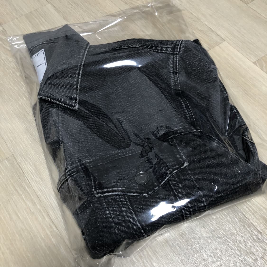 (L) 브랜디드 BRANDED 2001 슬로우 워커 데님 자켓 블랙 자켓 상품이미지10