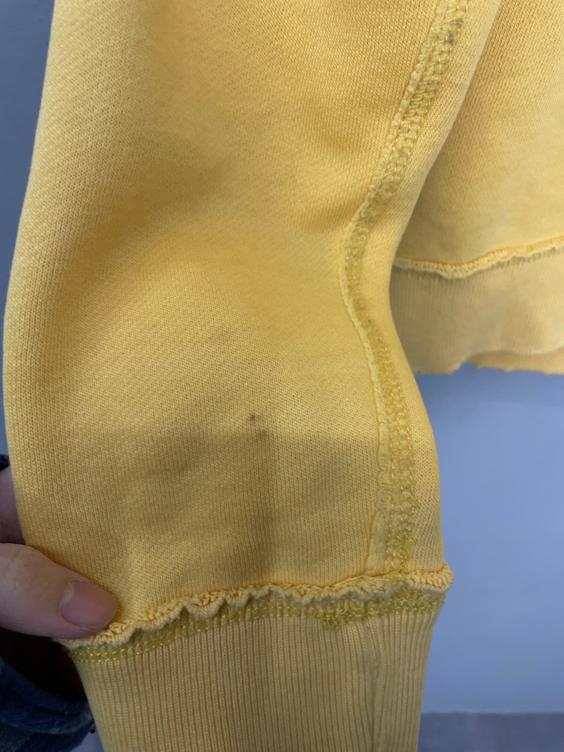 아베크롬비 옐로우 자수로고 후드집업 H1670 상품이미지9