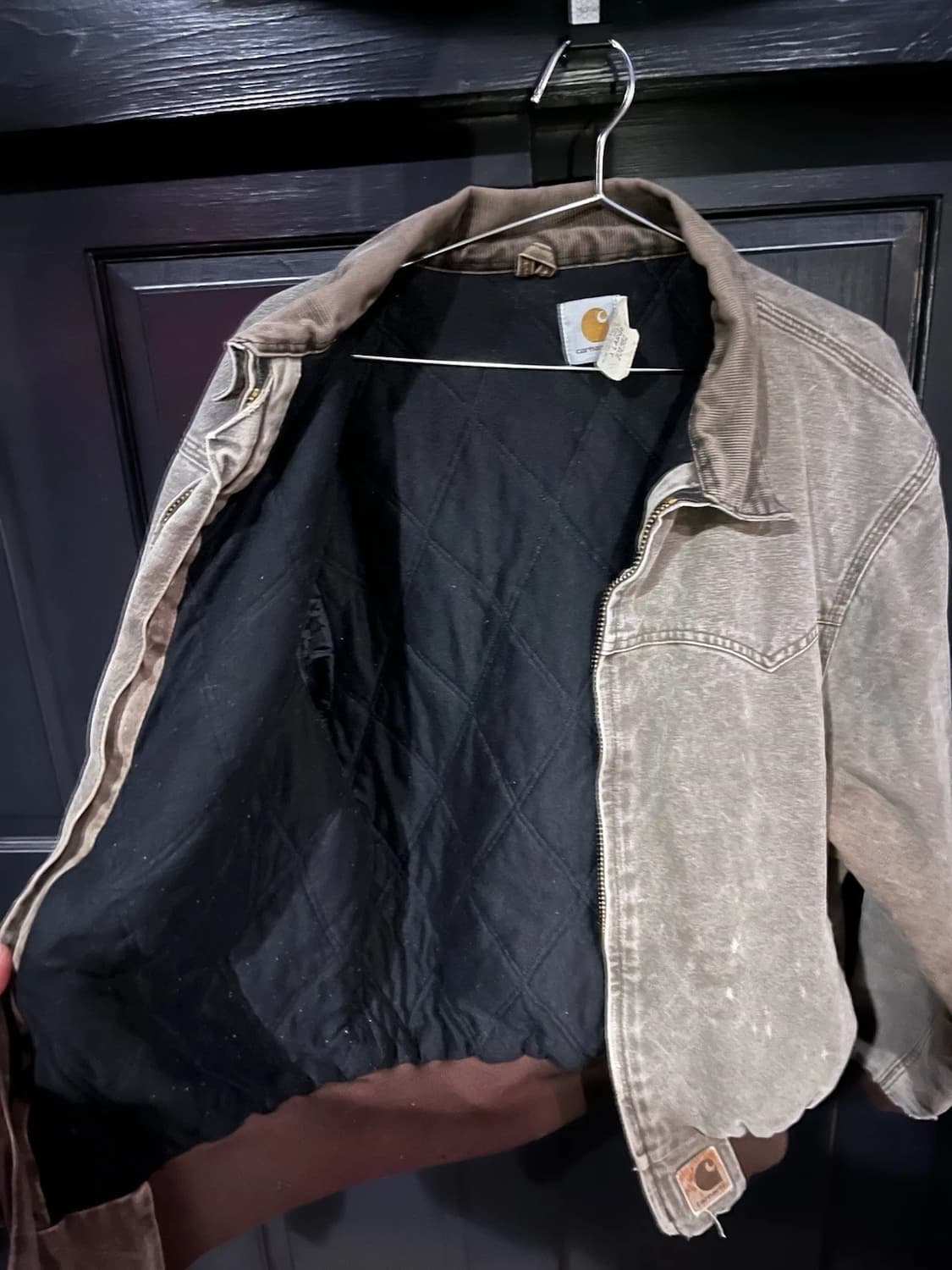 칼하트 JQ2382 디트로이트 자켓 체스트넛 상품이미지2