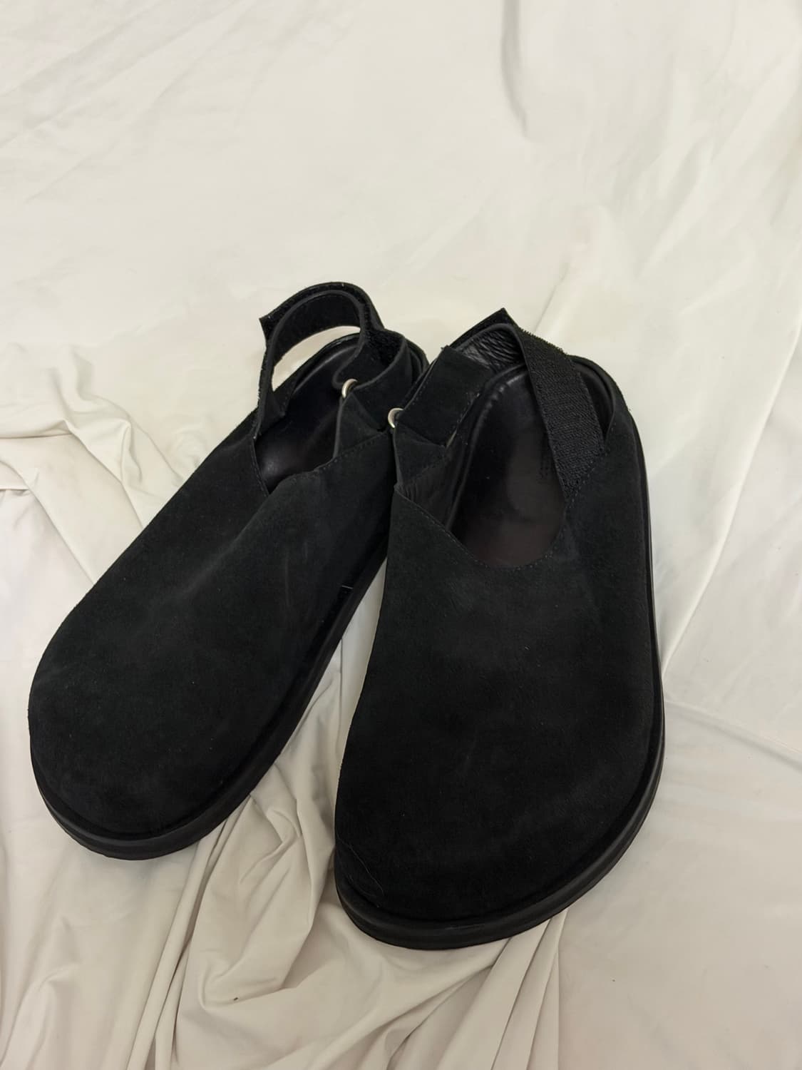 스튜디오 니콜슨 스웨이드 블랙 뮬 슬리퍼 상품이미지2