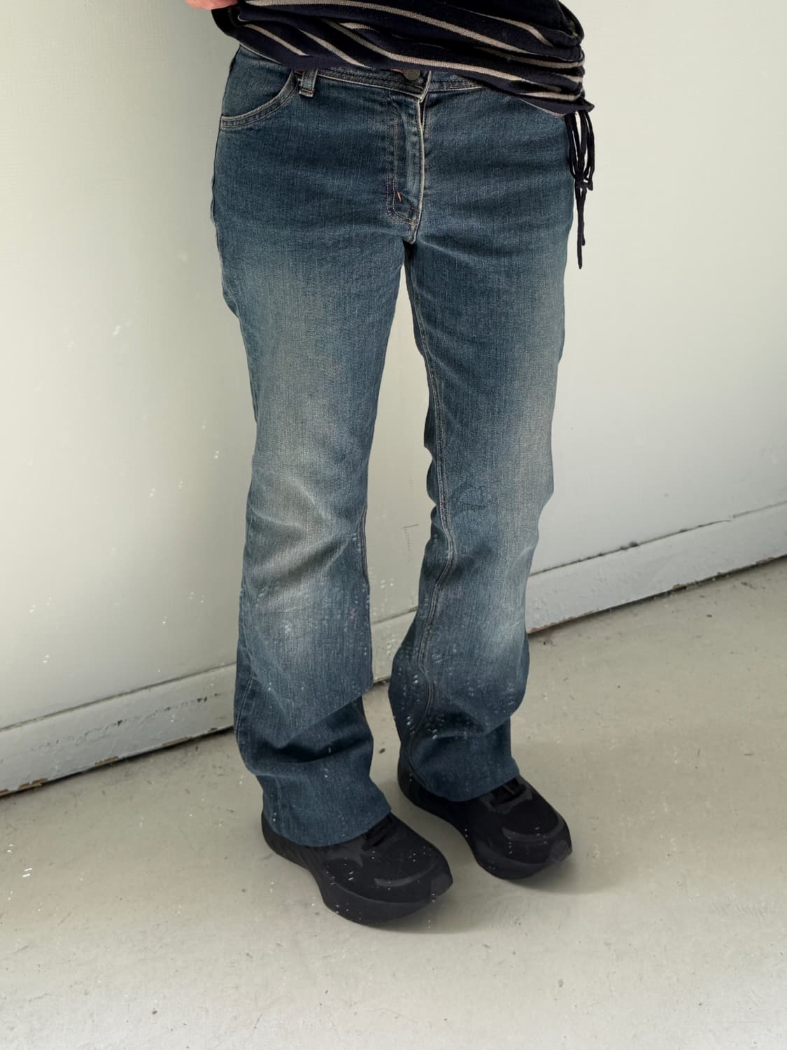 일본빈티지 부츠컷 데님팬츠 상품이미지1