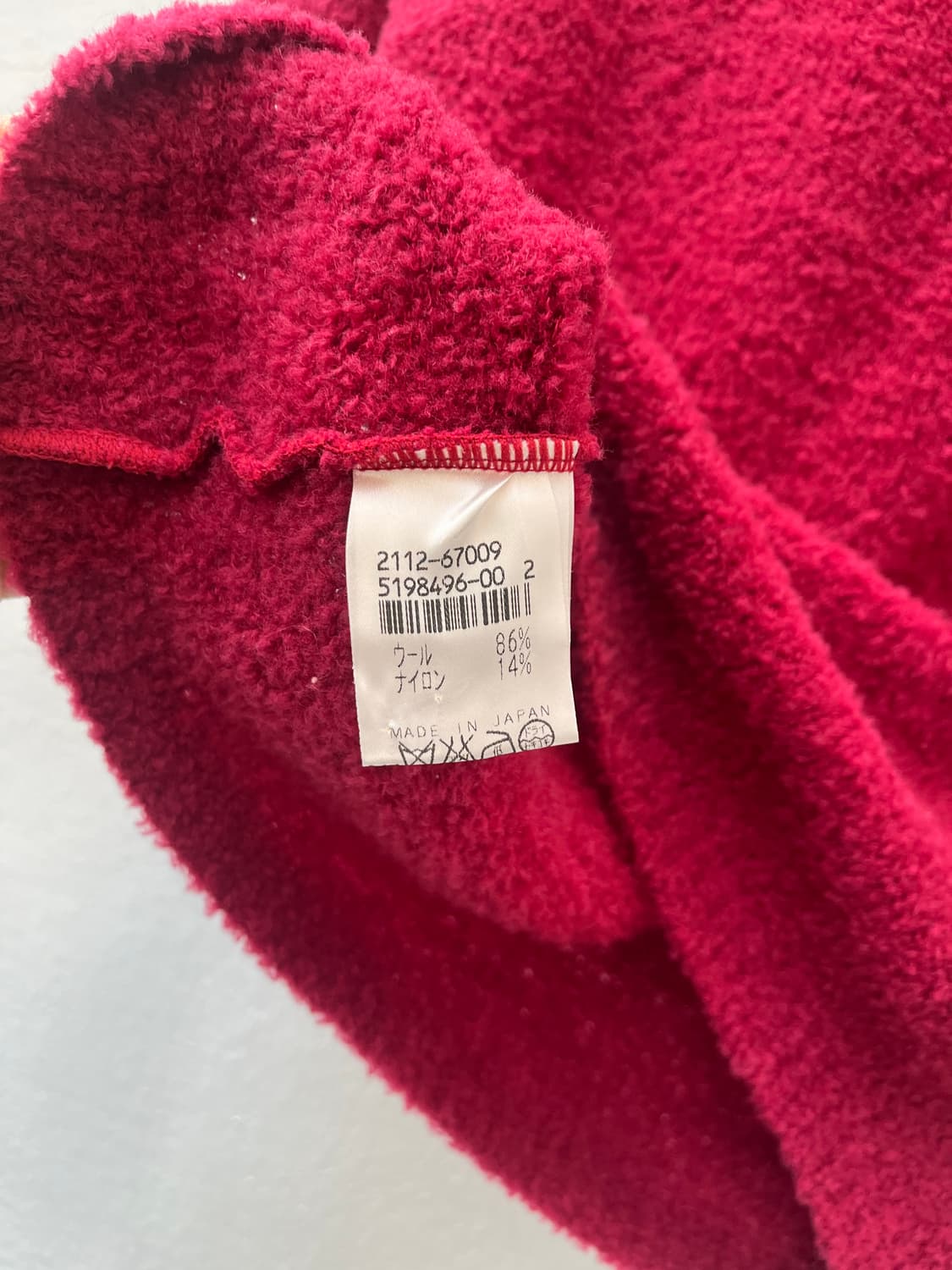 Mayson grey 자개단추 포인트 버건디 반팔 상품이미지5