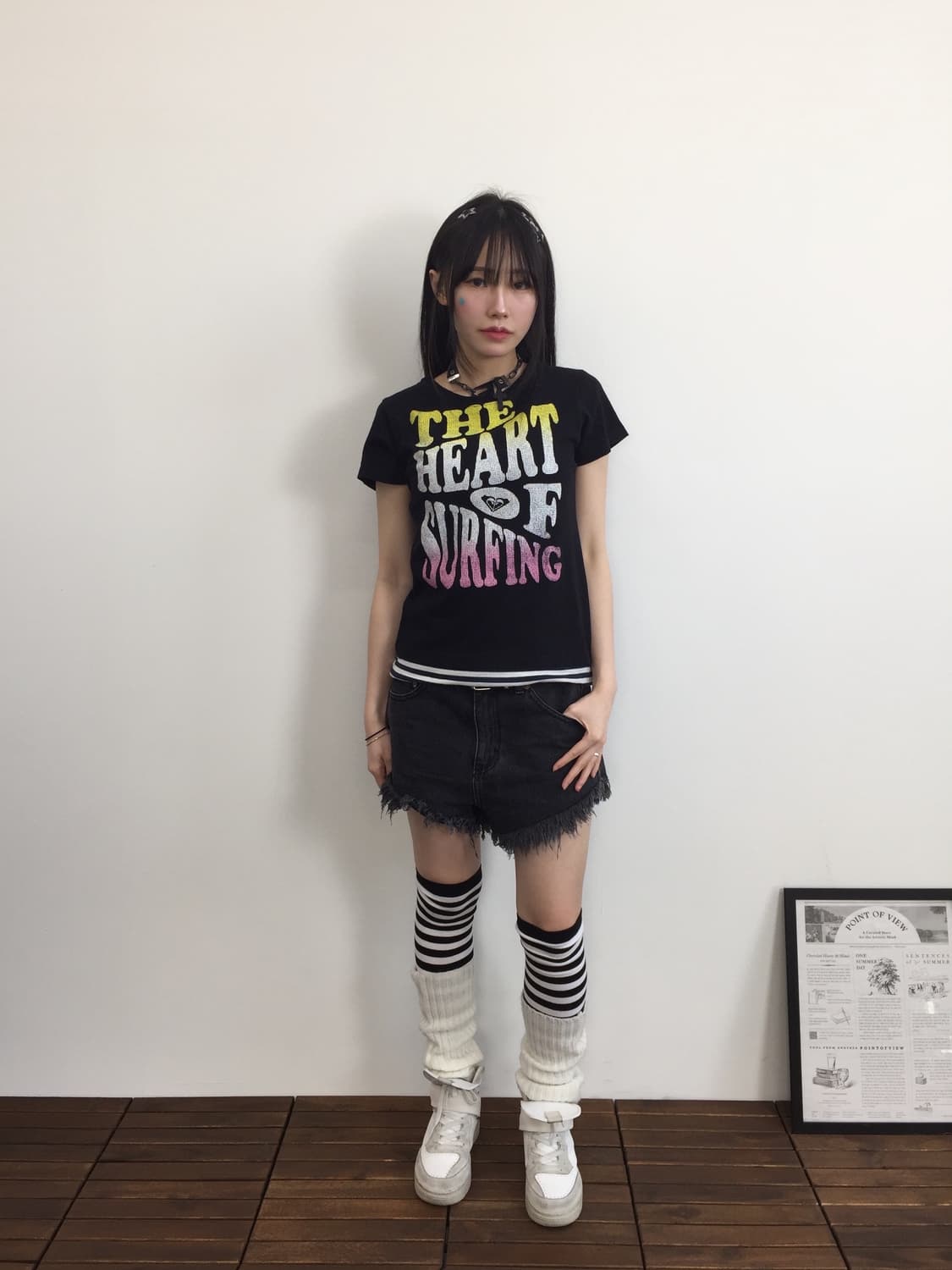'Roxy' Kitsch Graphic T-Shirts 상품이미지1