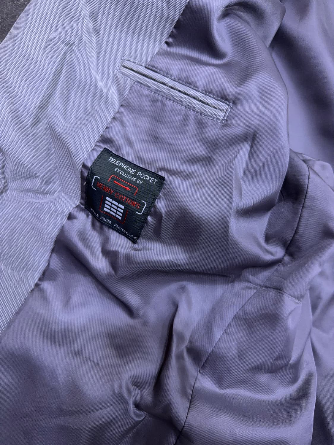 헨리코튼 나일론 코튼 블렌디드 캐쥬얼 3버튼 스포츠자켓 100 상품이미지9