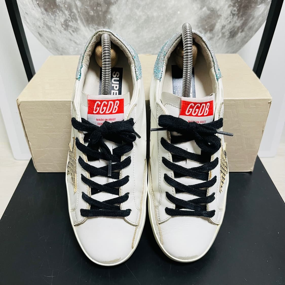 정품 37) 골든구스 스네이크 글리터 스니커즈 235~240 상품이미지3