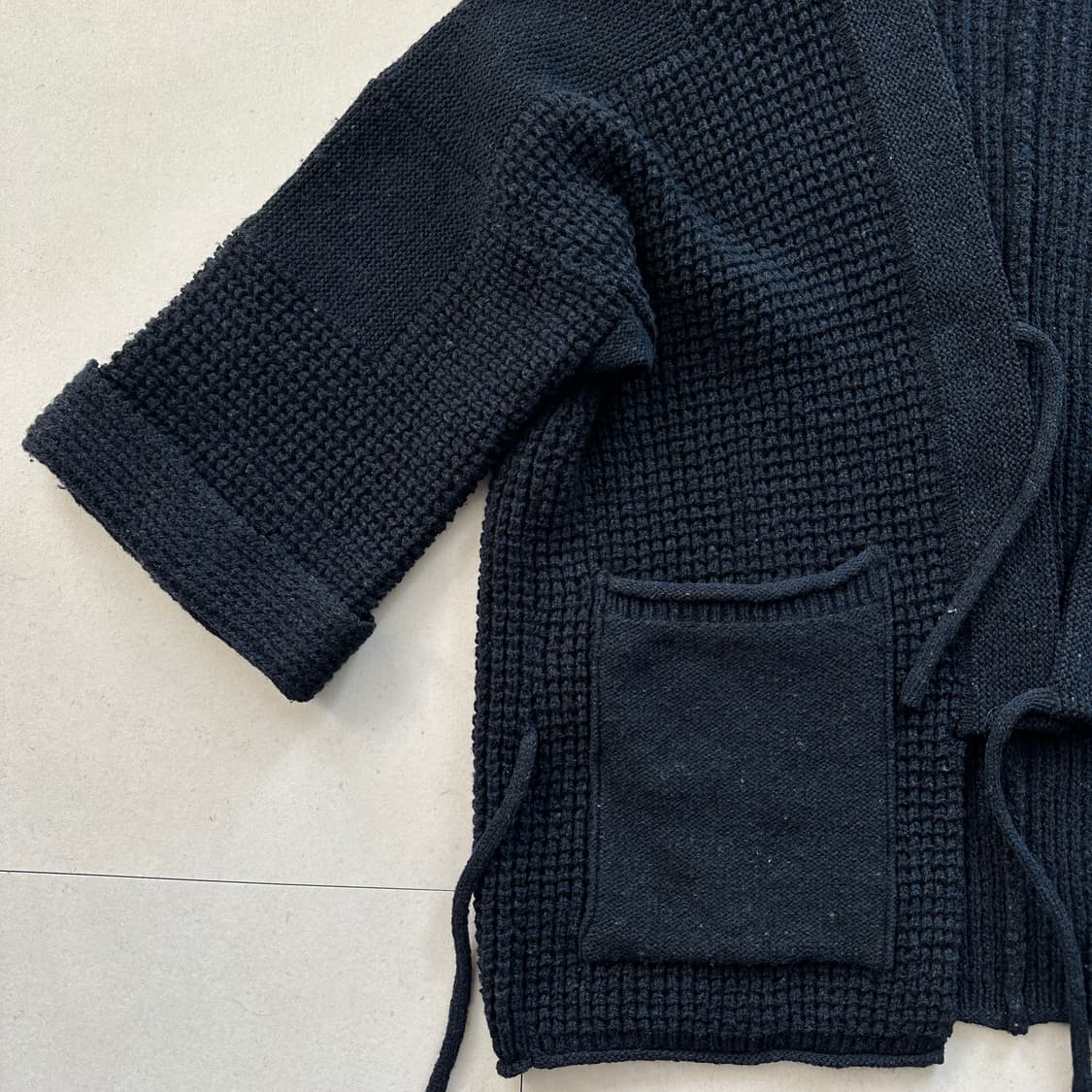 캐피탈 K.P.A.M. 5G 울 와플 케사 가디건 상품이미지4