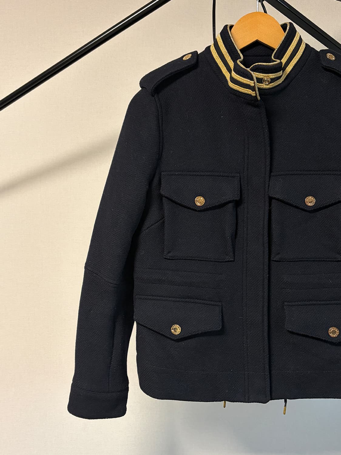 쟈딕앤볼테르 울 집업 밀리터리 자켓 상품이미지2