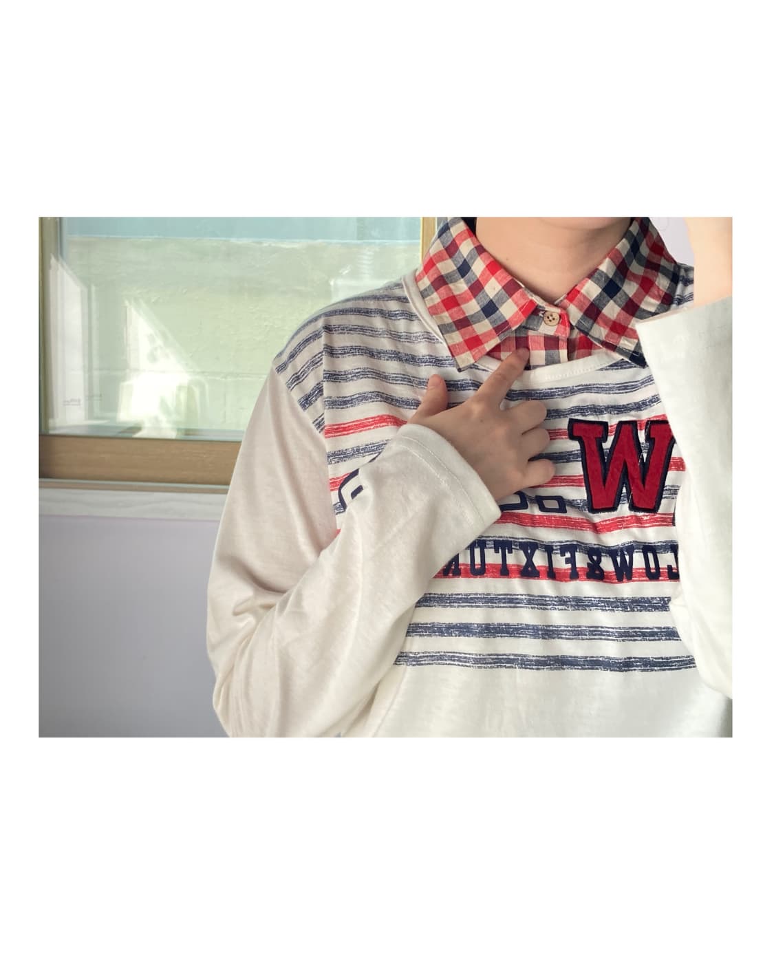 데드스탁) 너드 레이어드티 상품이미지3