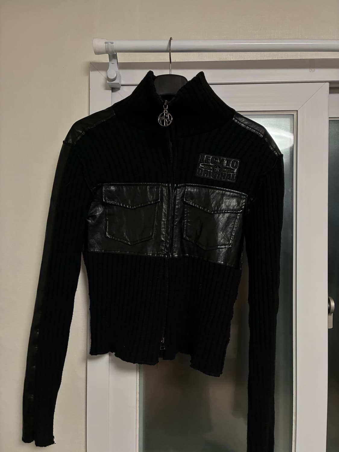 레씨토 레더 집업 상품이미지2