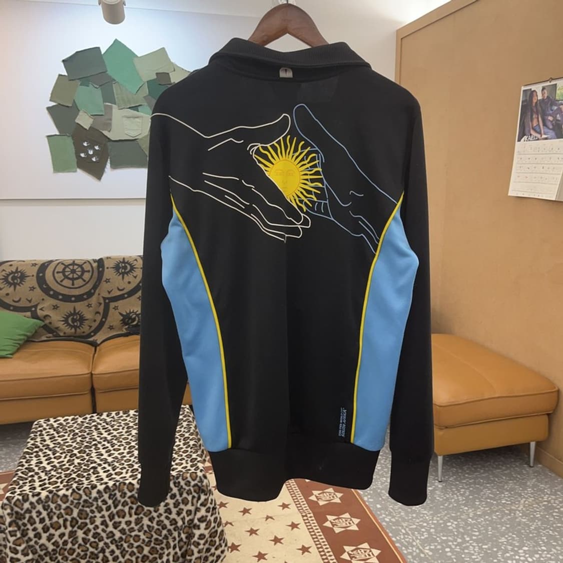 아디다스 2010 남아공 아르헨티나 트랙탑 져지 집업 110 C09220 상품이미지4