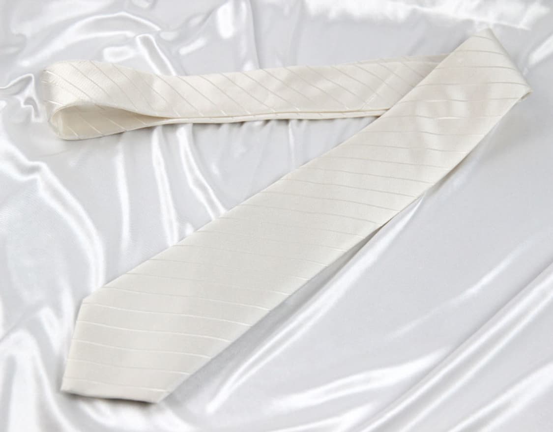 디올 8cm A+등급 신형 아이보리 남자 명품넥타이 상품이미지2