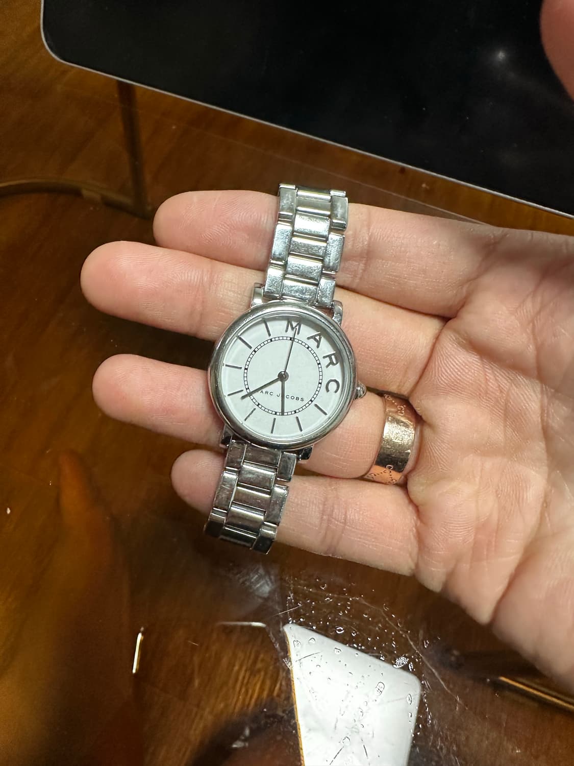 마크 제이콥스 여성 메탈 시계 실버 상품이미지1