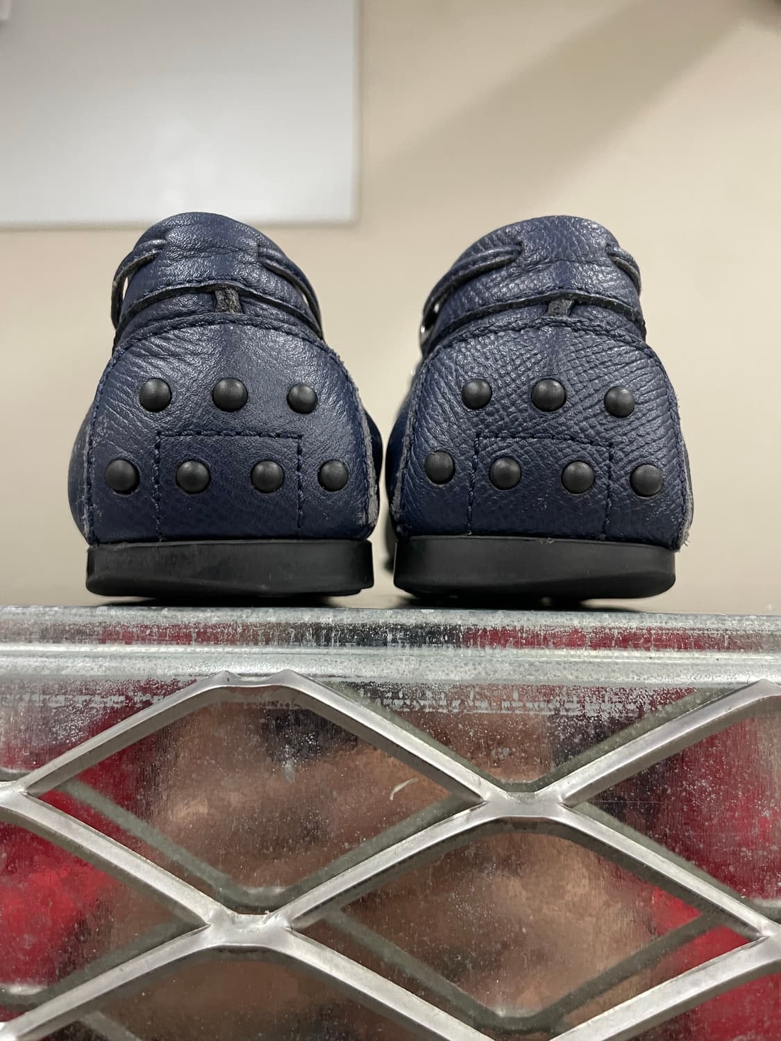 토즈 고미노 레더 드라이빙 슈즈 블루 37 상품이미지10