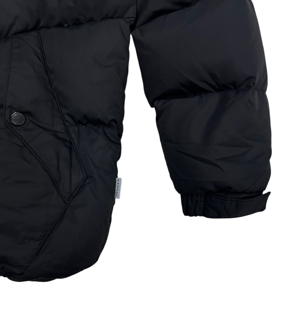 캉골 덕다운 패딩 블랙 (L) 상품이미지7