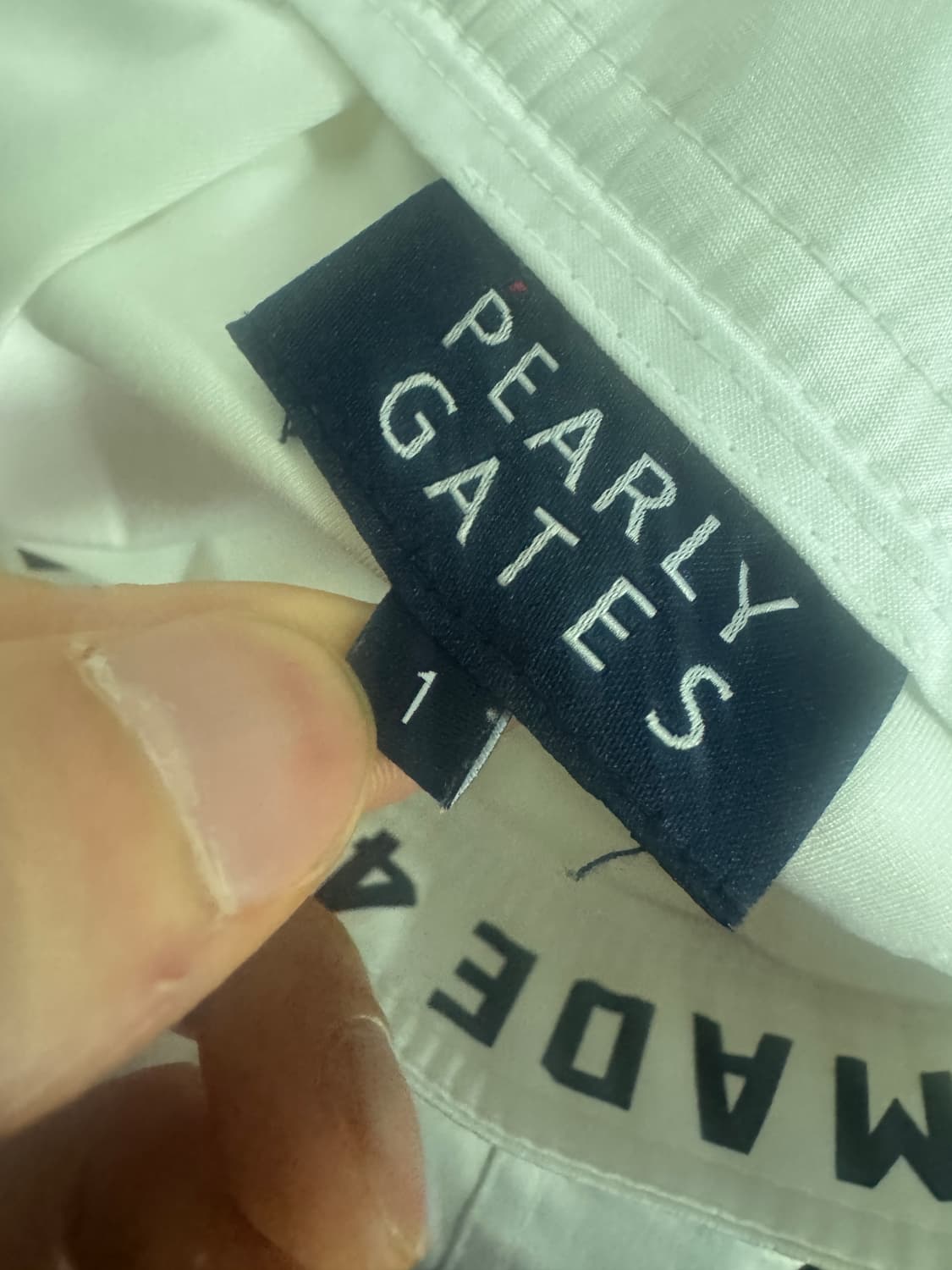 여성 파리게이츠 골프 PG 스커트 치마 바지 1 화이트 상품이미지6