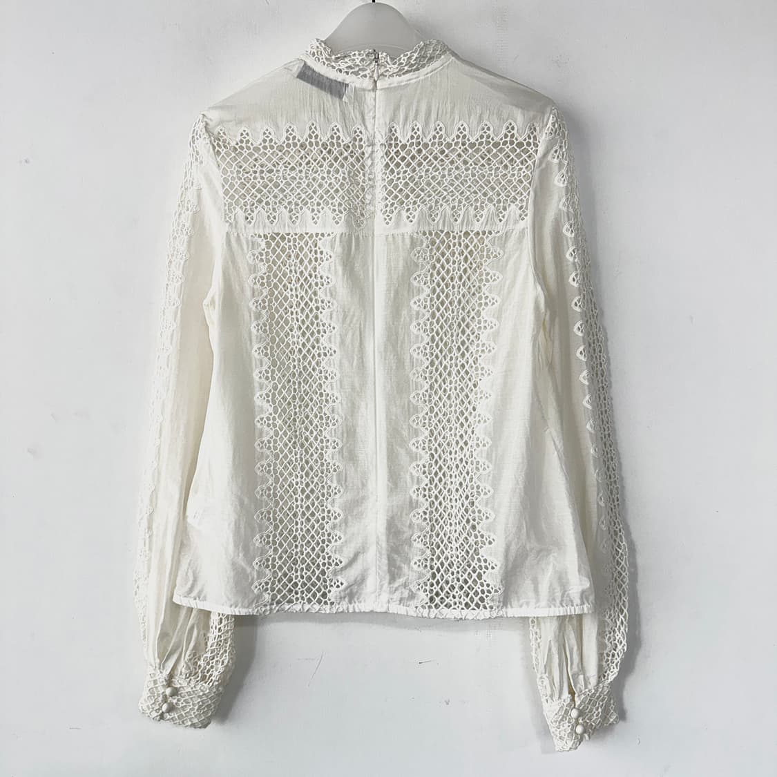 셀프 포트레이트 크로셰 레이스 블라우스 상품이미지5