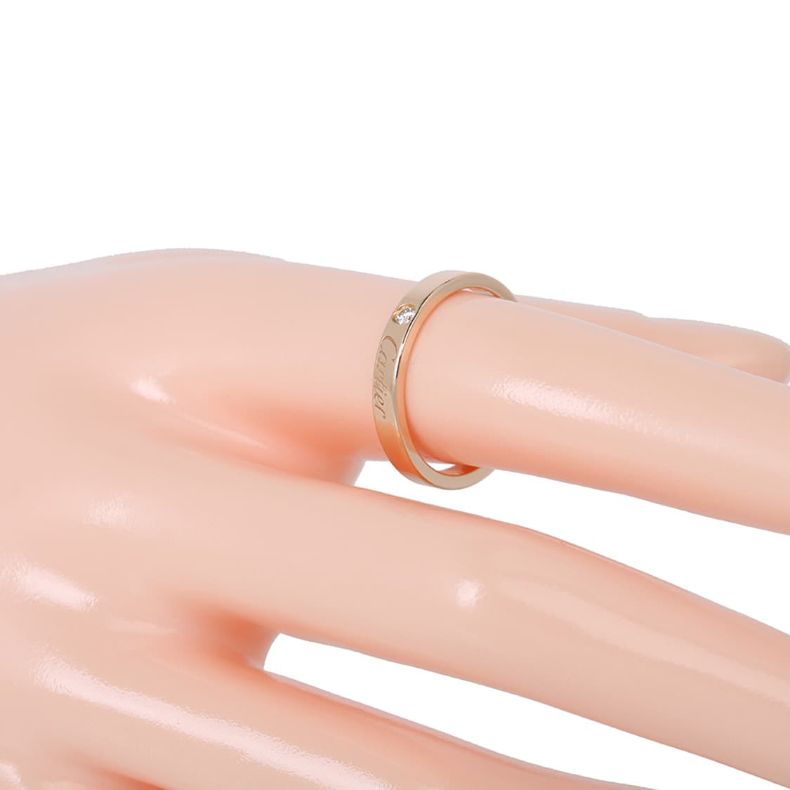 까르띠에 다이아반지 C 드 까르띠에 웨딩반지 핑크골드 56호 상품이미지7